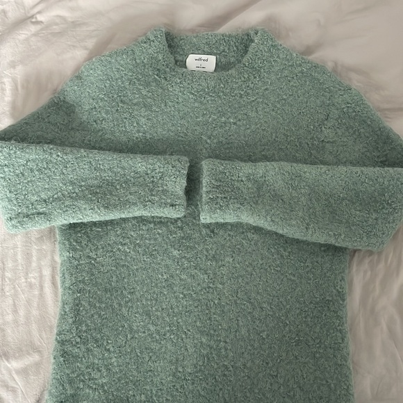 Aritzia Wilfred Seissan Oversize Alpaca Sweater Size 1 - Picture 4 of 6